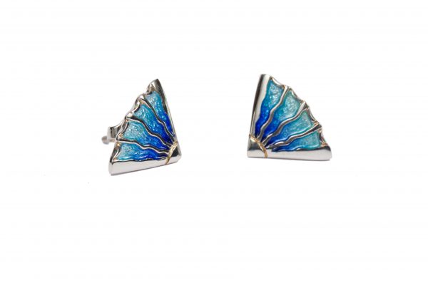 Sheila Fleet Ocean Stud EarringsSheila Fleet Ocean Stud Earrings | The Fan Museum Shop