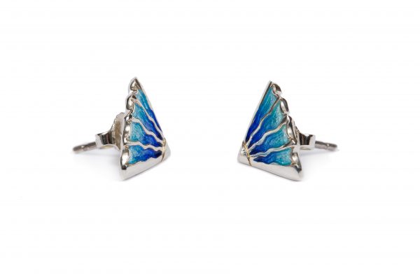 Sheila Fleet Ocean Stud EarringsSheila Fleet Ocean Stud Earrings | The Fan Museum Shop