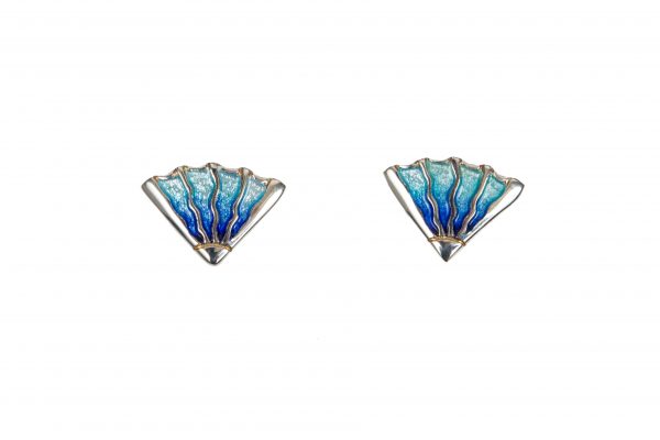 Sheila Fleet Stud Earrings | The Fan Museum Shop