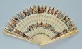 Brisé Fan, English, c. 1820