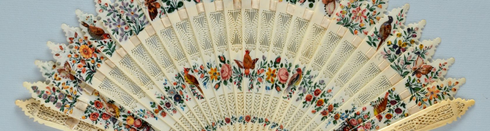 Brisé Fan, English, c. 1820