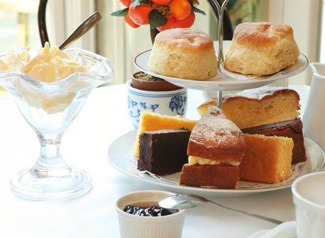 Afternoon tea in the Orangery