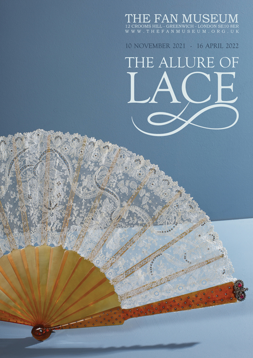 The Allure of Lace exhibition poster