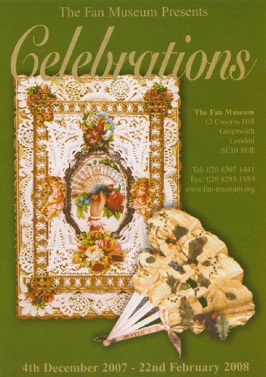 Celebrations fan exhibition poster