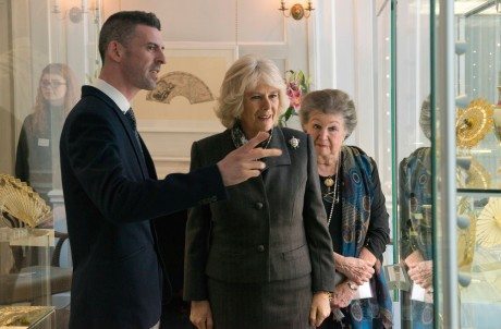 HRH The Duchess of Cornwall tours 'Waterloo: Life & Times' with Director Helene Alexander and curator Jacob Moss