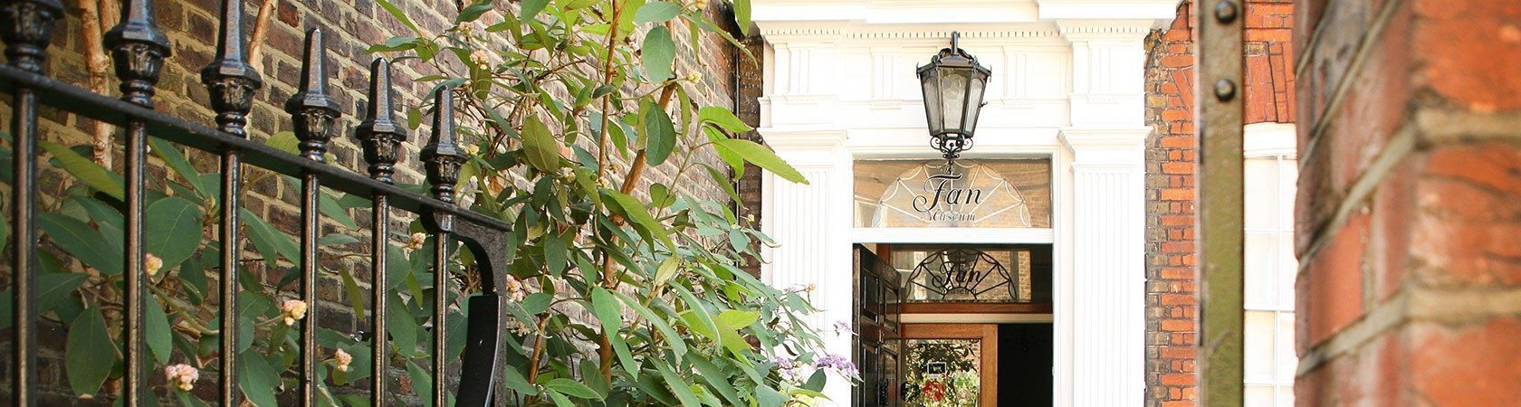 Entrance to Greenwich Fan Museum